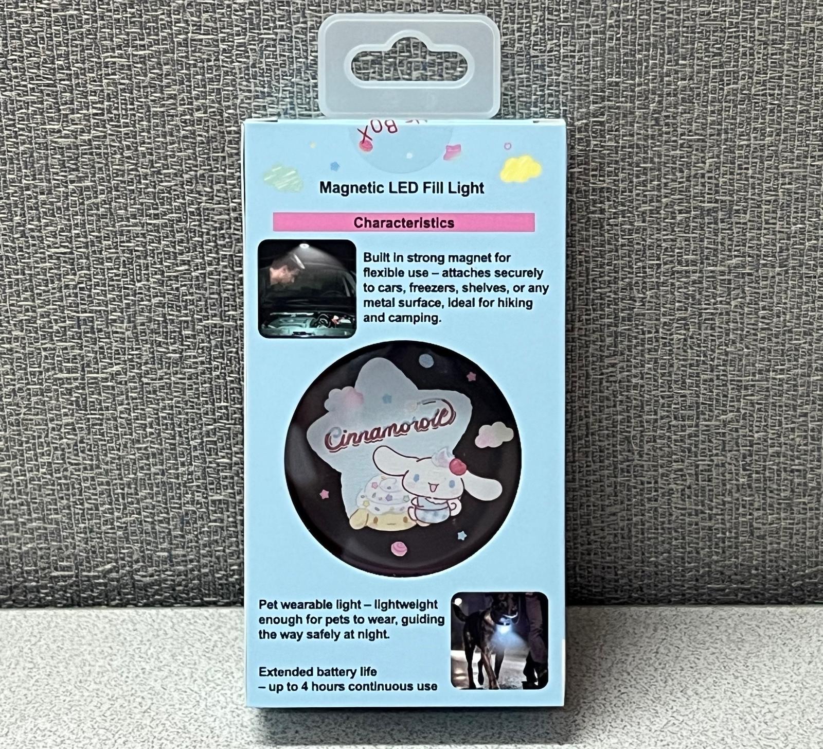 🌈 新品登場 CLUE BOX SANRIO CHARACTER 磁吸式LED補光/多用途燈 💕