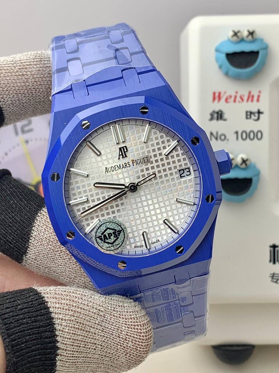 🚀新品爱彼15500全陶瓷款式全新到货，凭借陶瓷材质与cal.4302一体机复杂功能的结合，成为工艺与创新的典范，既延续了皇家橡树的经典美学，又突破传统材质限制，堪称现代高级制表的标杆之作💯