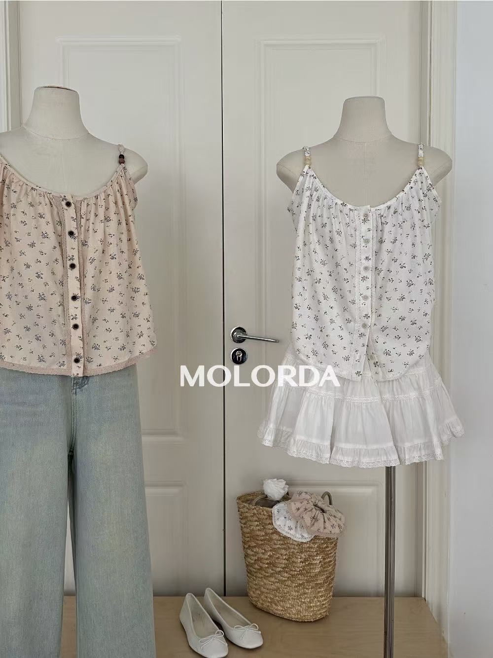 TP380韩系碎花吊带