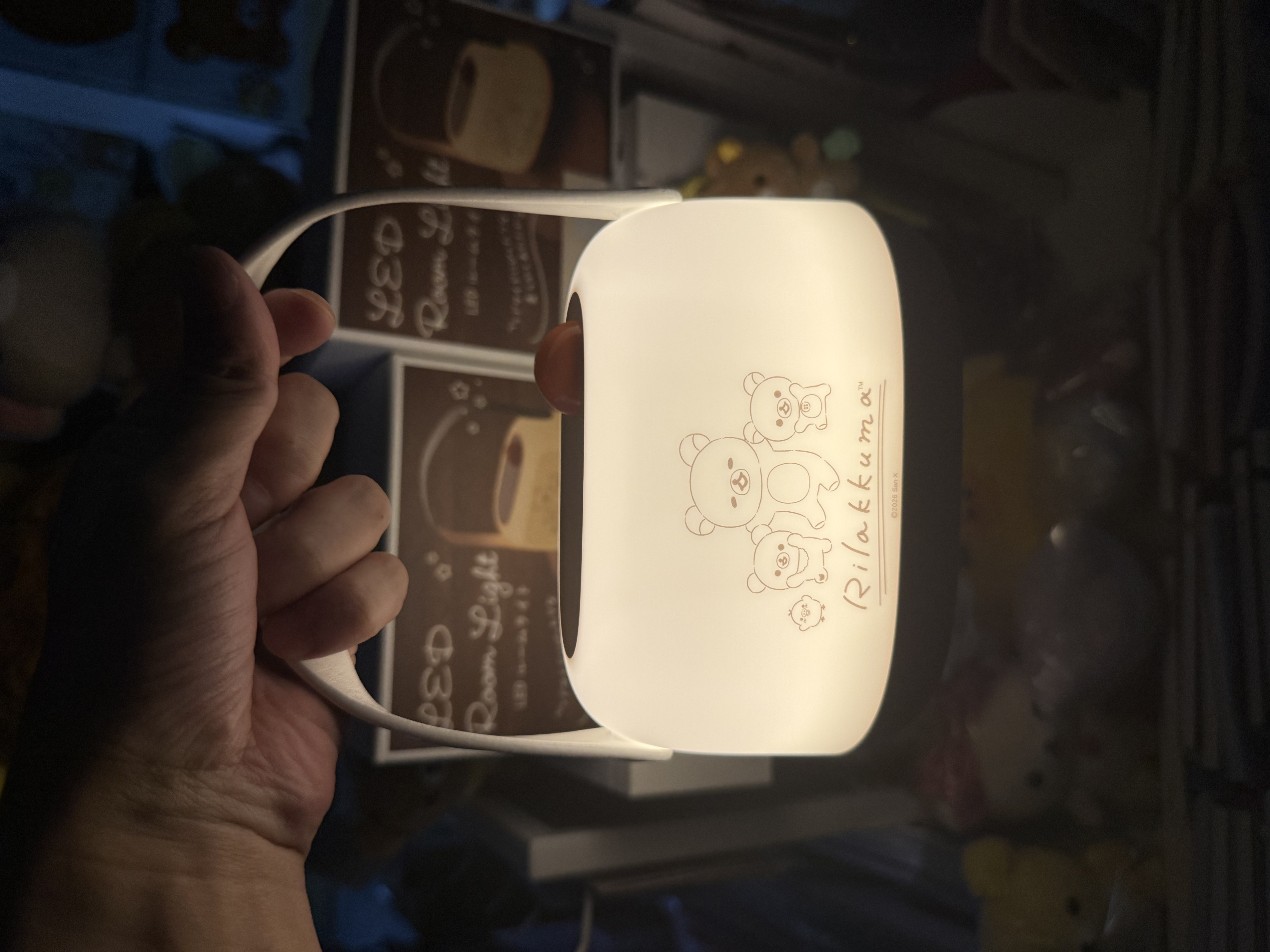 （留意！此商品只限順豐到香港及澳門） 《現貨》全新Rilakkuma Led小夜燈