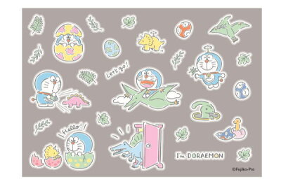 [現貨] [日本製] 多啦A夢布面用貼紙 {TF588358}