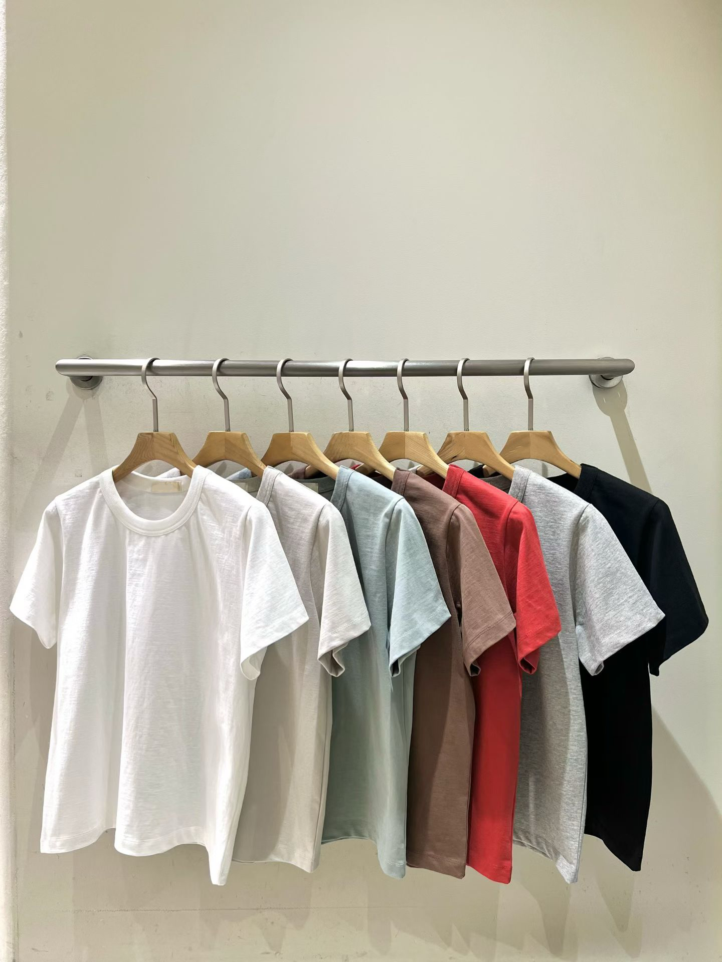 (四季必買款) Basic cotton tee 