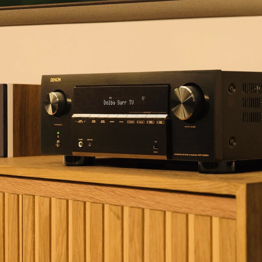 Denon AVR-X2900H 7.2CH 4K/8K Dolby Atmos AV Receiver