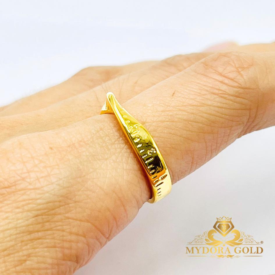 MYDORA Cincin Linear Twist (5G) l EMAS 916/22K