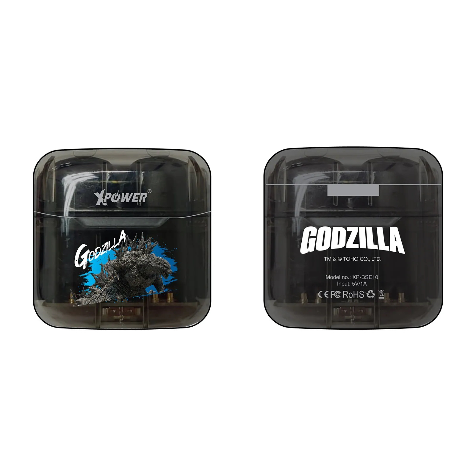 XPower x Godzilla BSE10透明真無線5.3藍牙耳機(Blue)