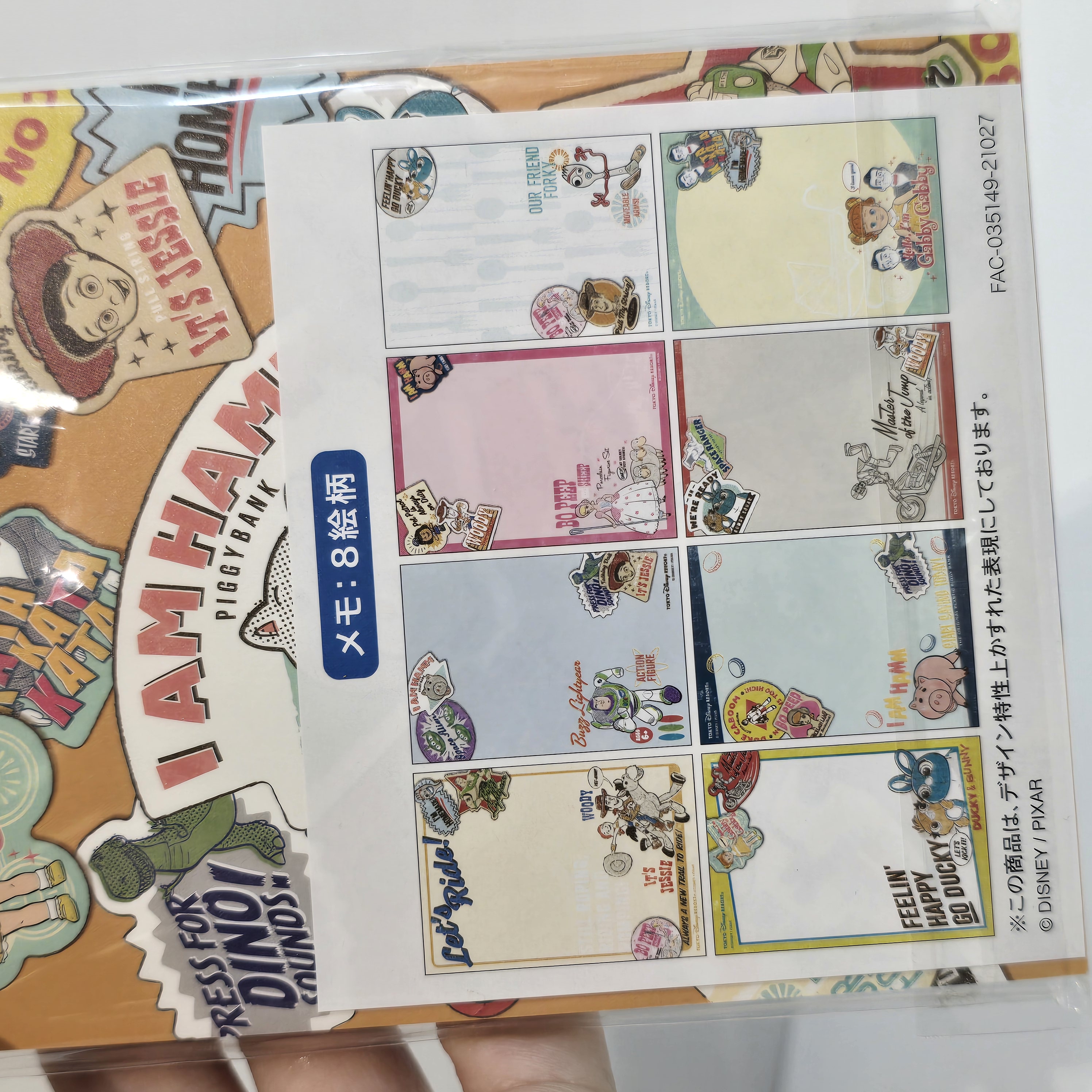 現貨 Toy Story Memo pad 