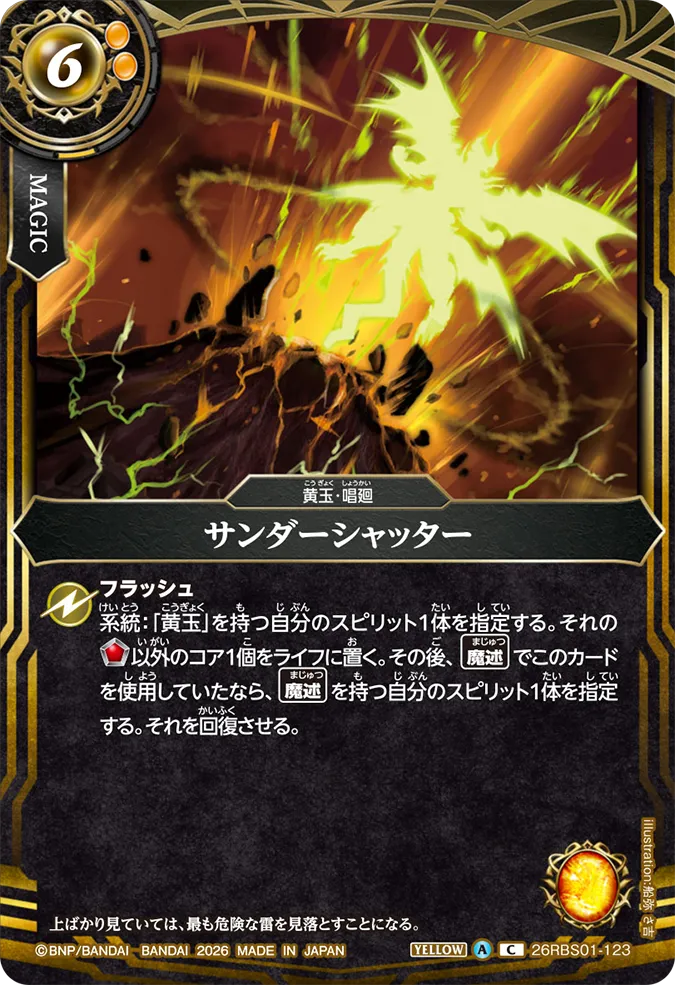 [BS] 26RBS01-123 サンダーシャッター C