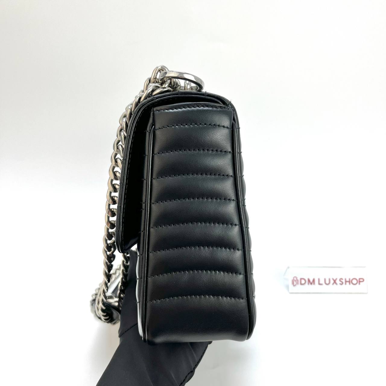 Prada Diagramme Shoulder Bag Medium SHW