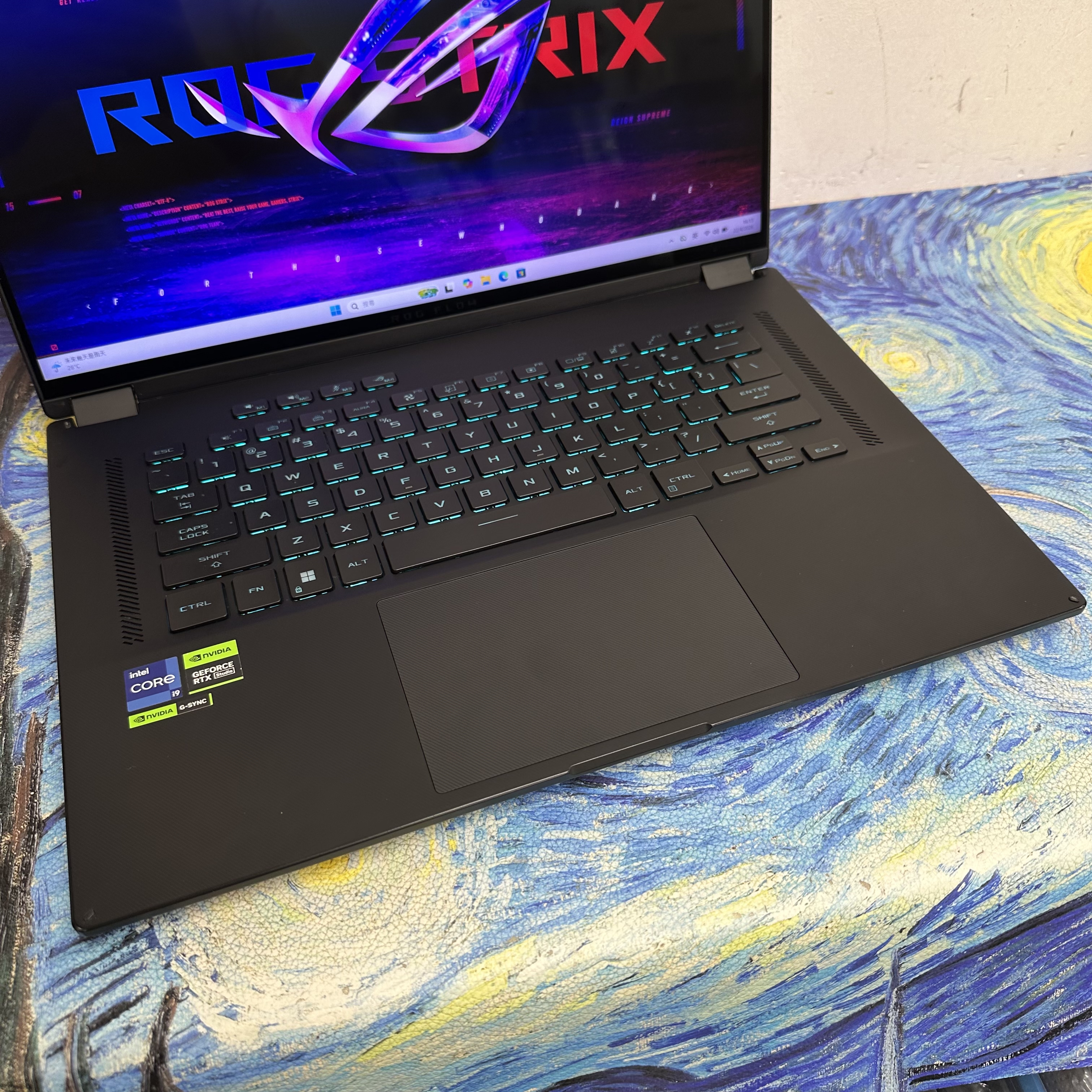 （頂級360度Touch Mon 16寸RTX4060華碩ROG Flow🔥Gaming Laptop )ASUS ROG i9-13900H/32GB Ram/1TB SSD/RTX 4060獨立顯示卡/2.5K 240Hz 16寸 Mon/ GamingLaptop / Notebook / PC / YouTube / Movie / Gaming Notebook / Gaming PC / 