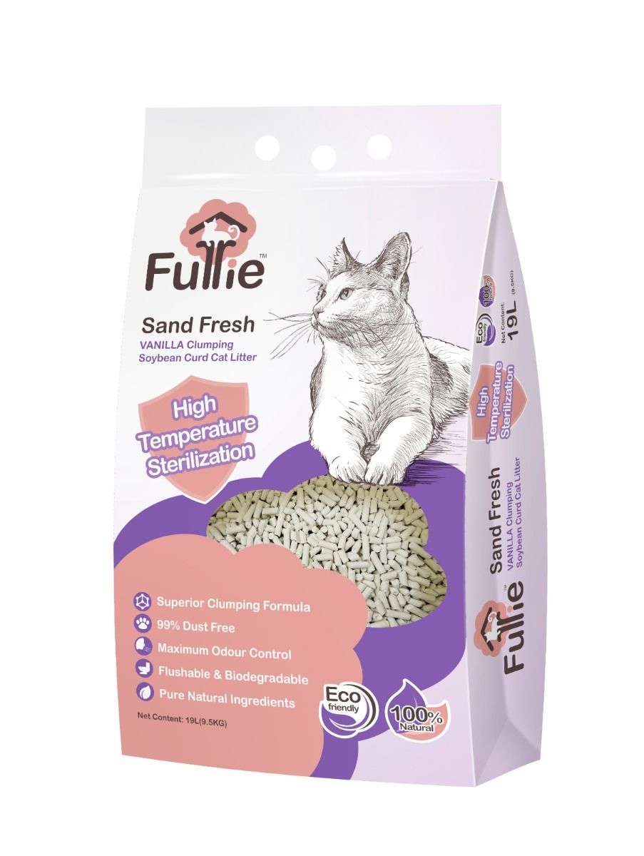 FURRIE 芙莉爾 幼條 天然豆腐砂 (雲呢拿味) 24L