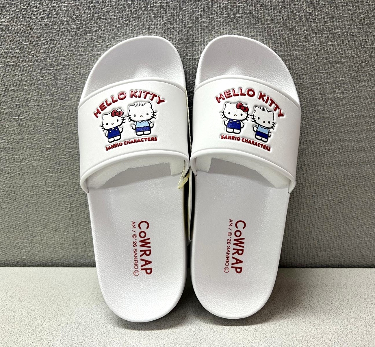🎌日本直送🎌CoWRAP x Sanrio 彩色系列 拖鞋