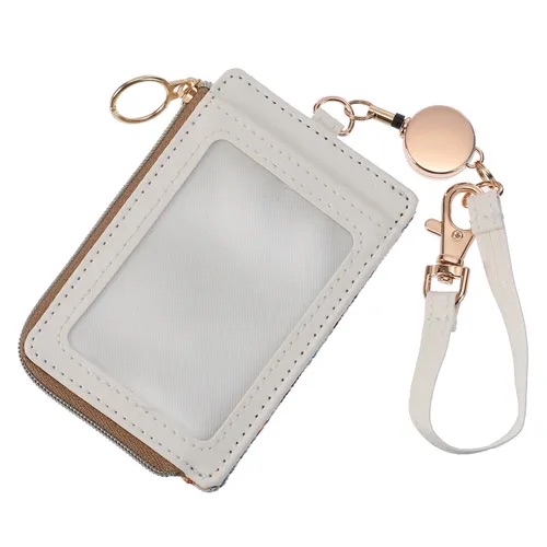 日本🗾品牌可伸縮L形拉鏈式證件套匙扣現貨💞