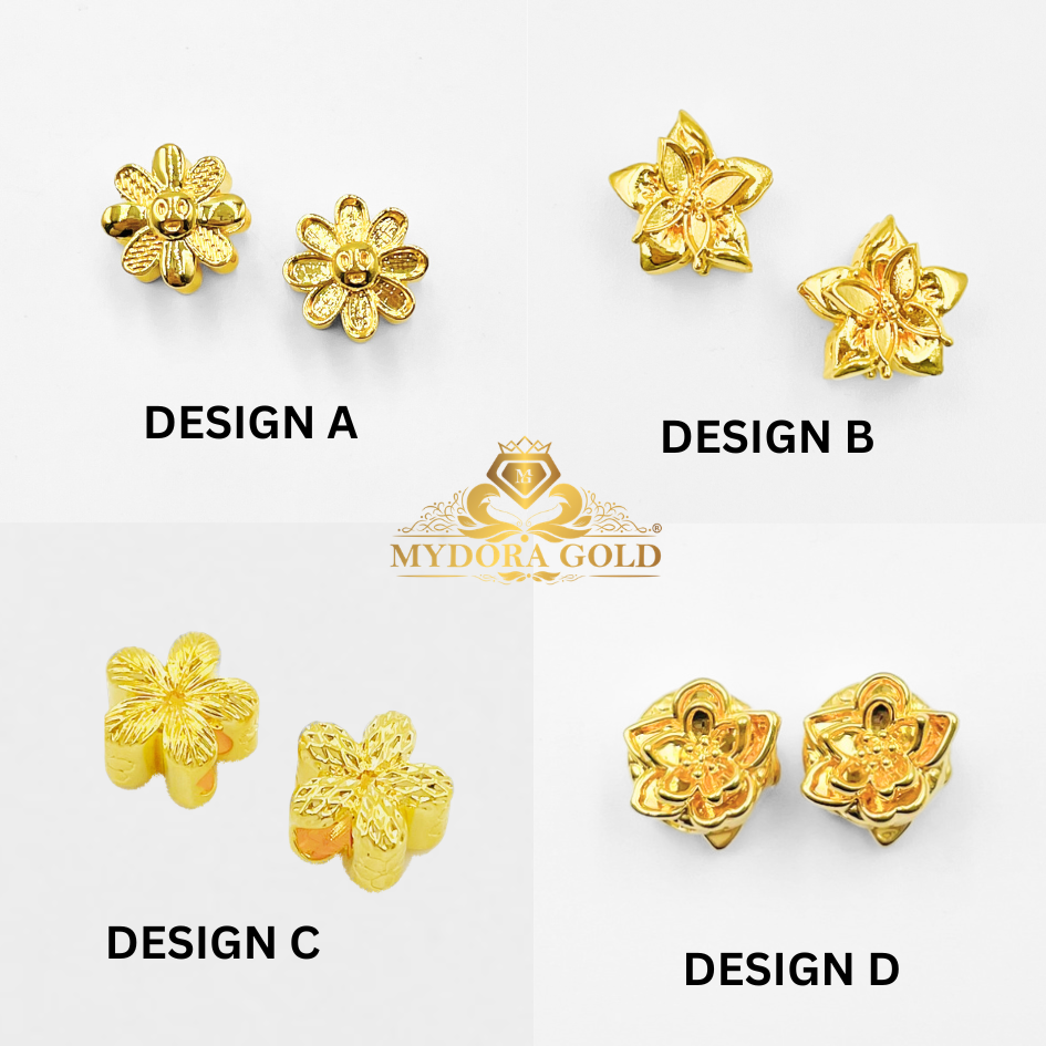 MYDORA Bead Blossom Full Gold Series (5G) | EMAS 916/22k