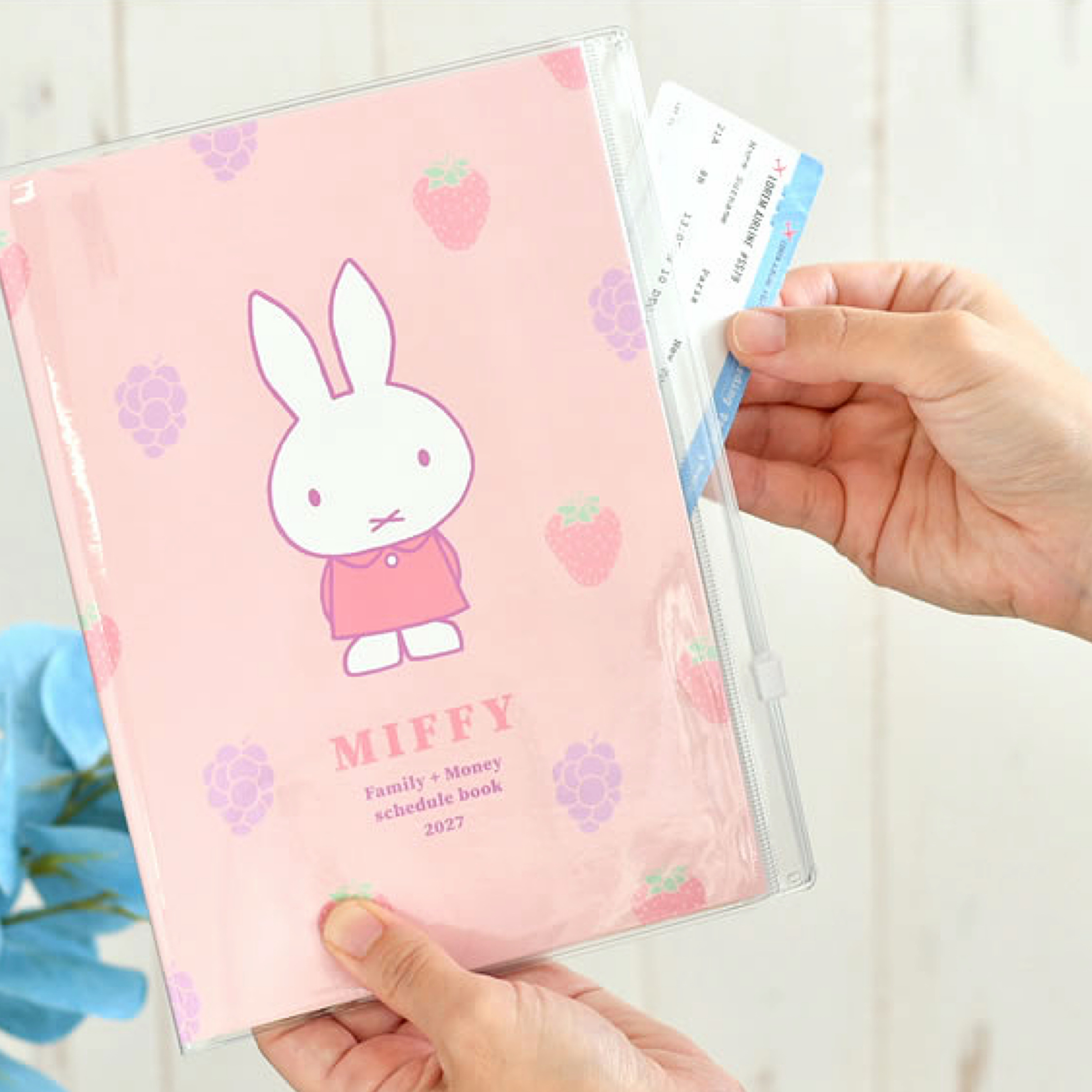 Miffy 2027 A5 Family Schedule Book