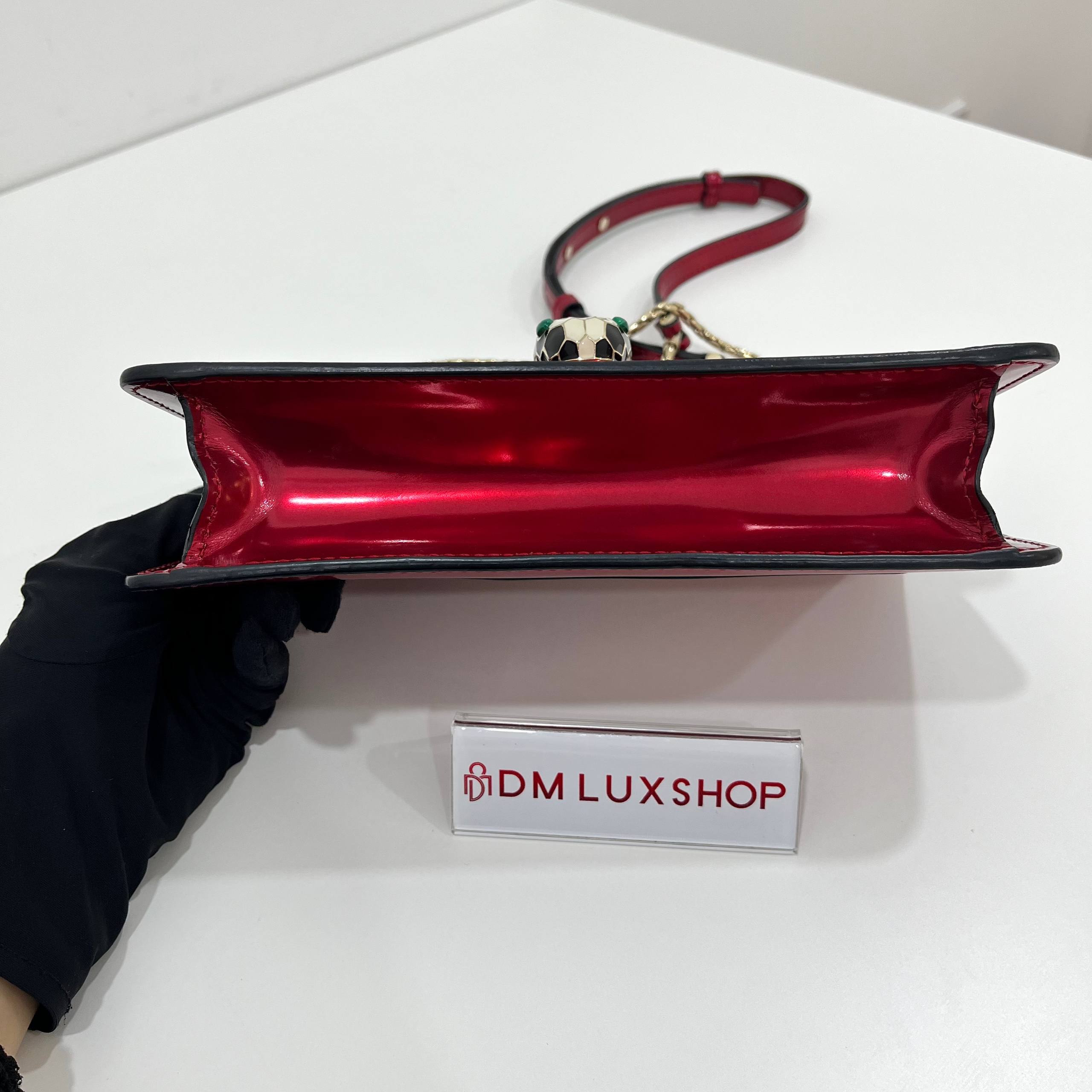 Bvlgari Red Sling Bag