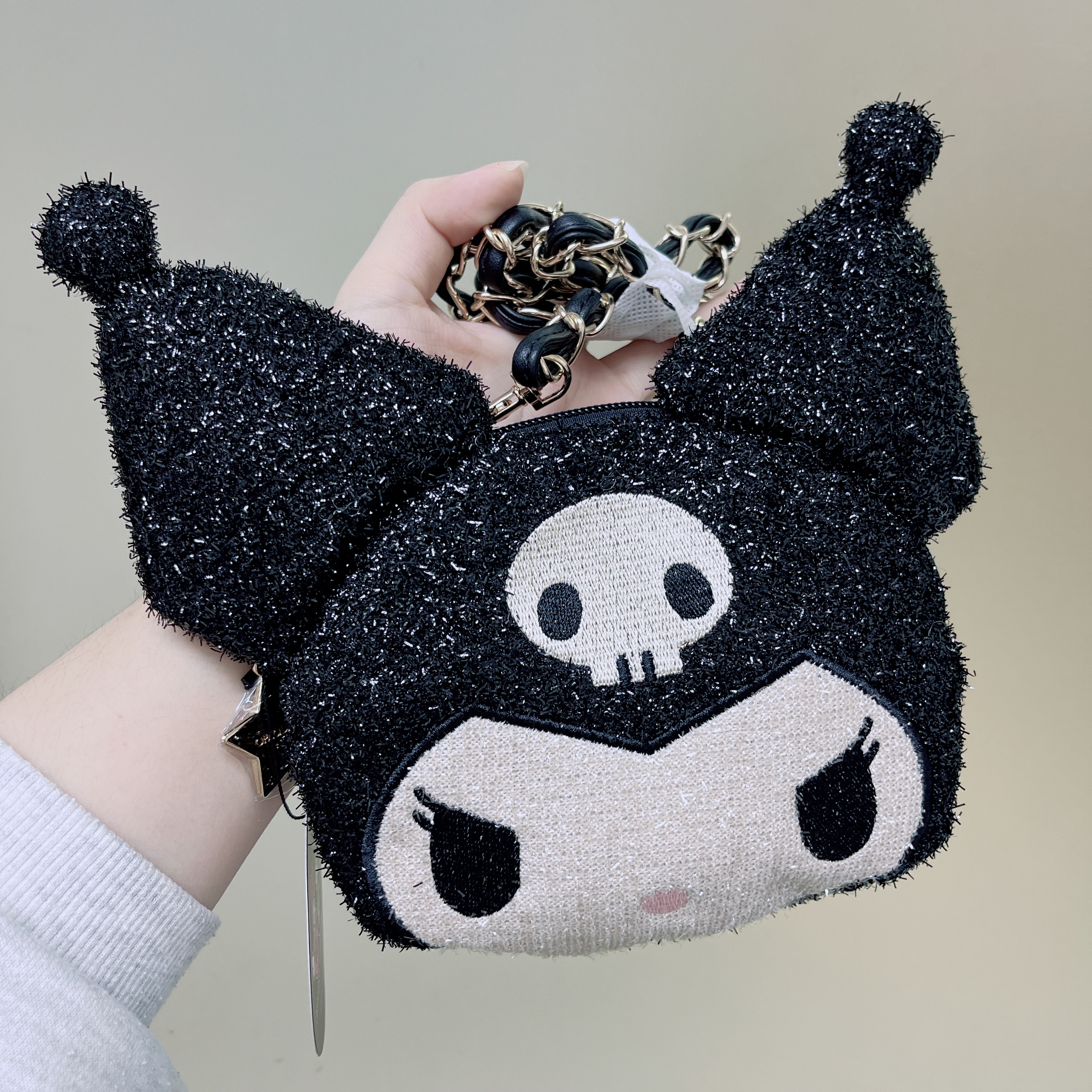 日本預訂📍日本Kuromi x OPAQUE.CLIP大頭樣斜咩袋 不包郵