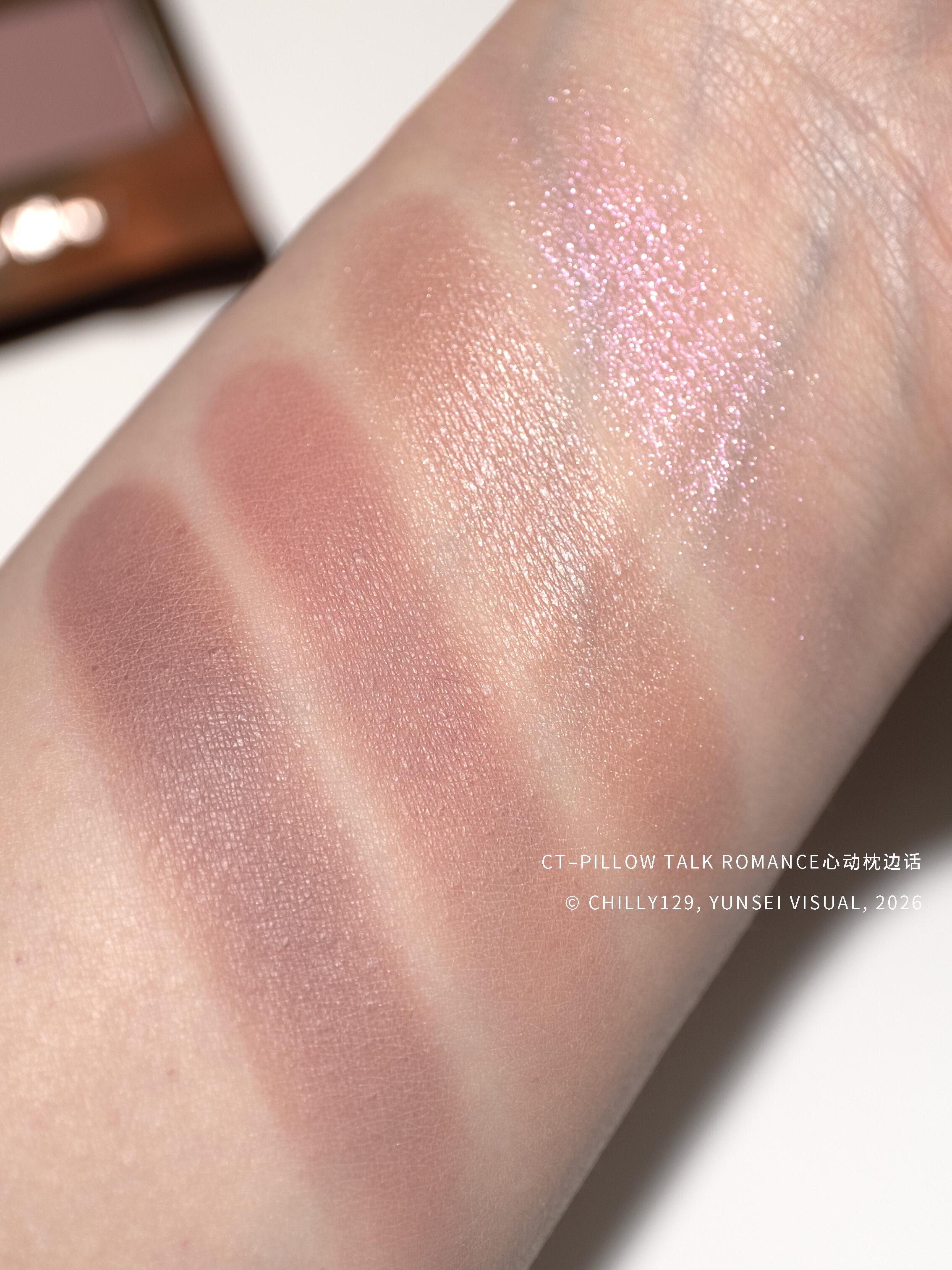 🆕新品！🩰亞洲限定! Charlotte Tilbury CT #Pillow talk romance 四色眼影 心動枕邊話/芭蕾盤
