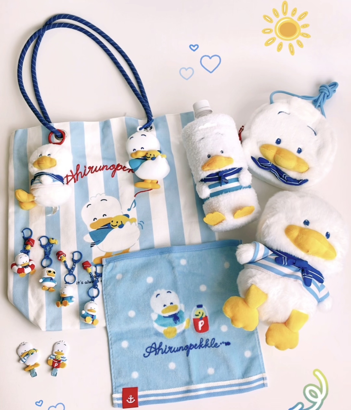 日本預訂📍日本Sanrio AP鴨海洋風生日系列 - 公仔/公仔吊飾/髮夾/手袋/盲盒 23/7日本開售