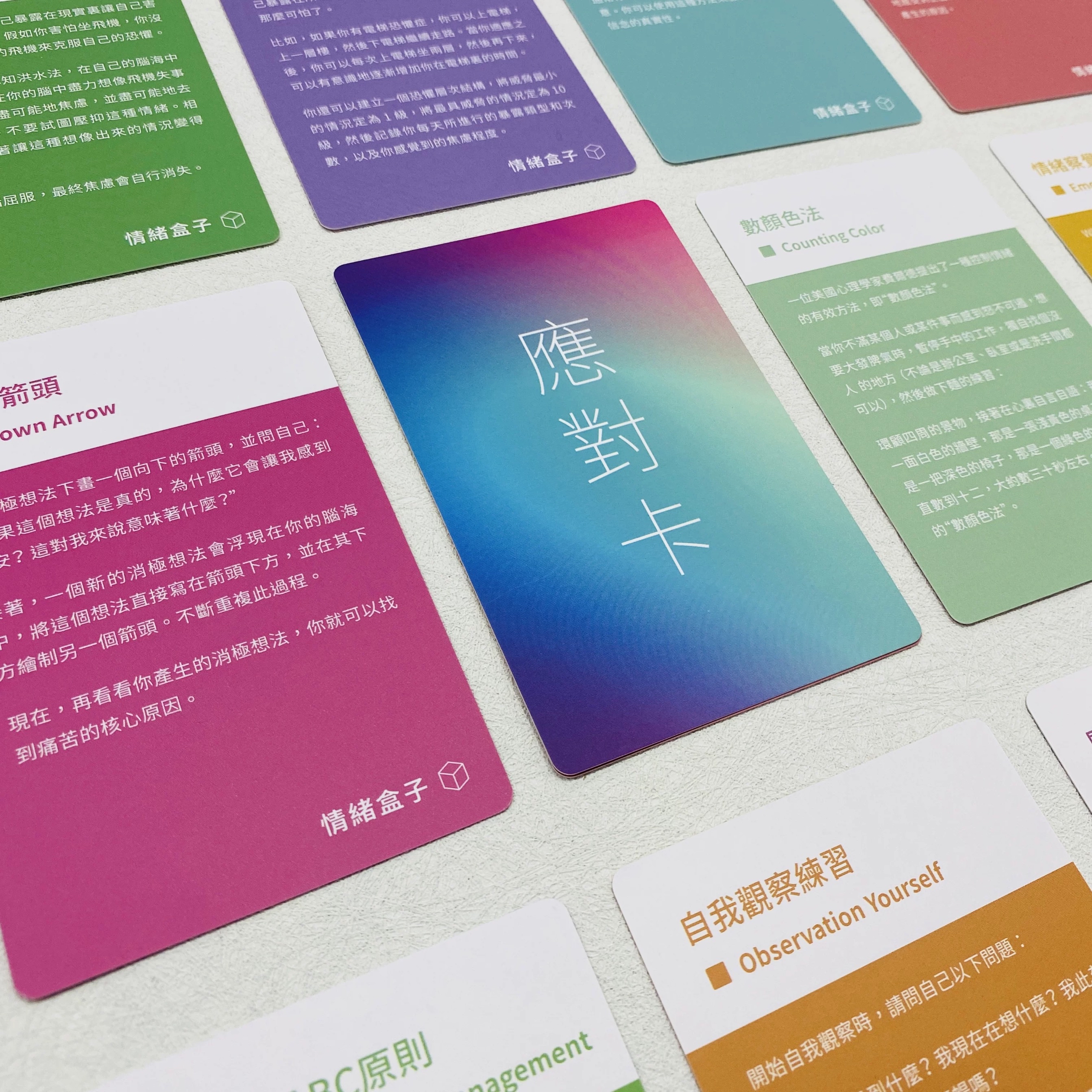 情緒管理神器【情緒盒子】（64張卡）