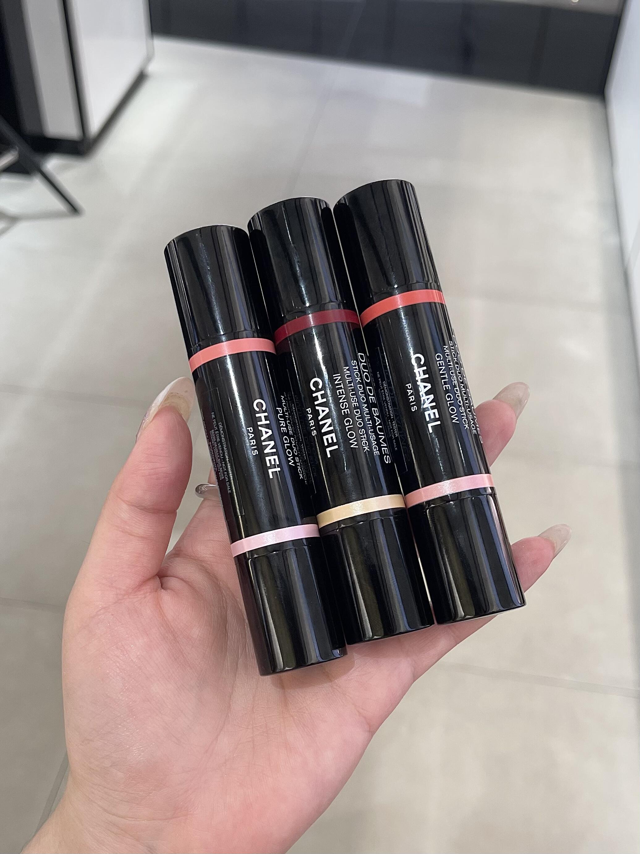 Chanel 香奈兒 新品 雙頭高光 胭脂棒 腮紅棒 DUO DE BAUMES 雙色途亮澤胭脂唇霜