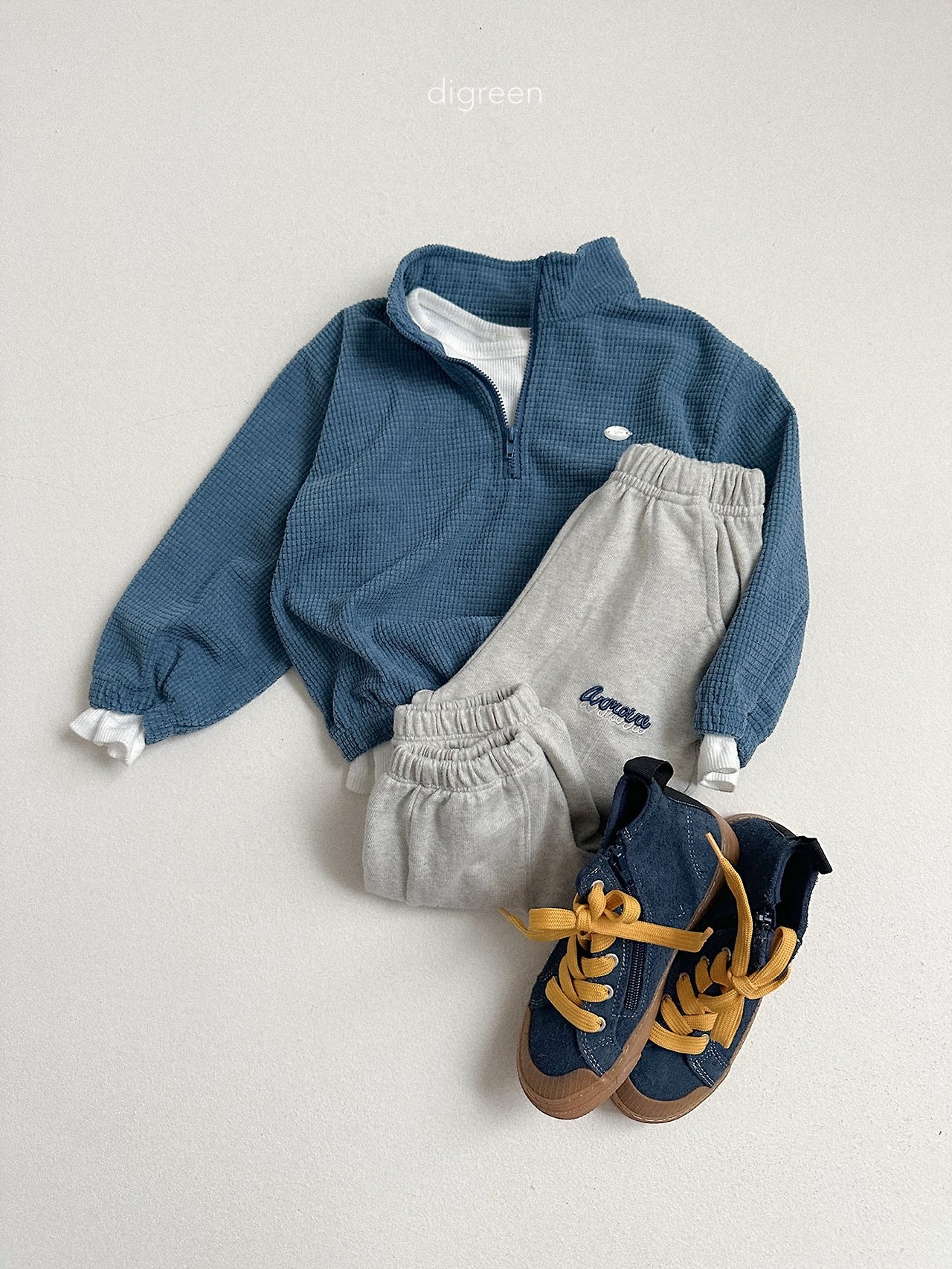 Digreen | denny half-zip 