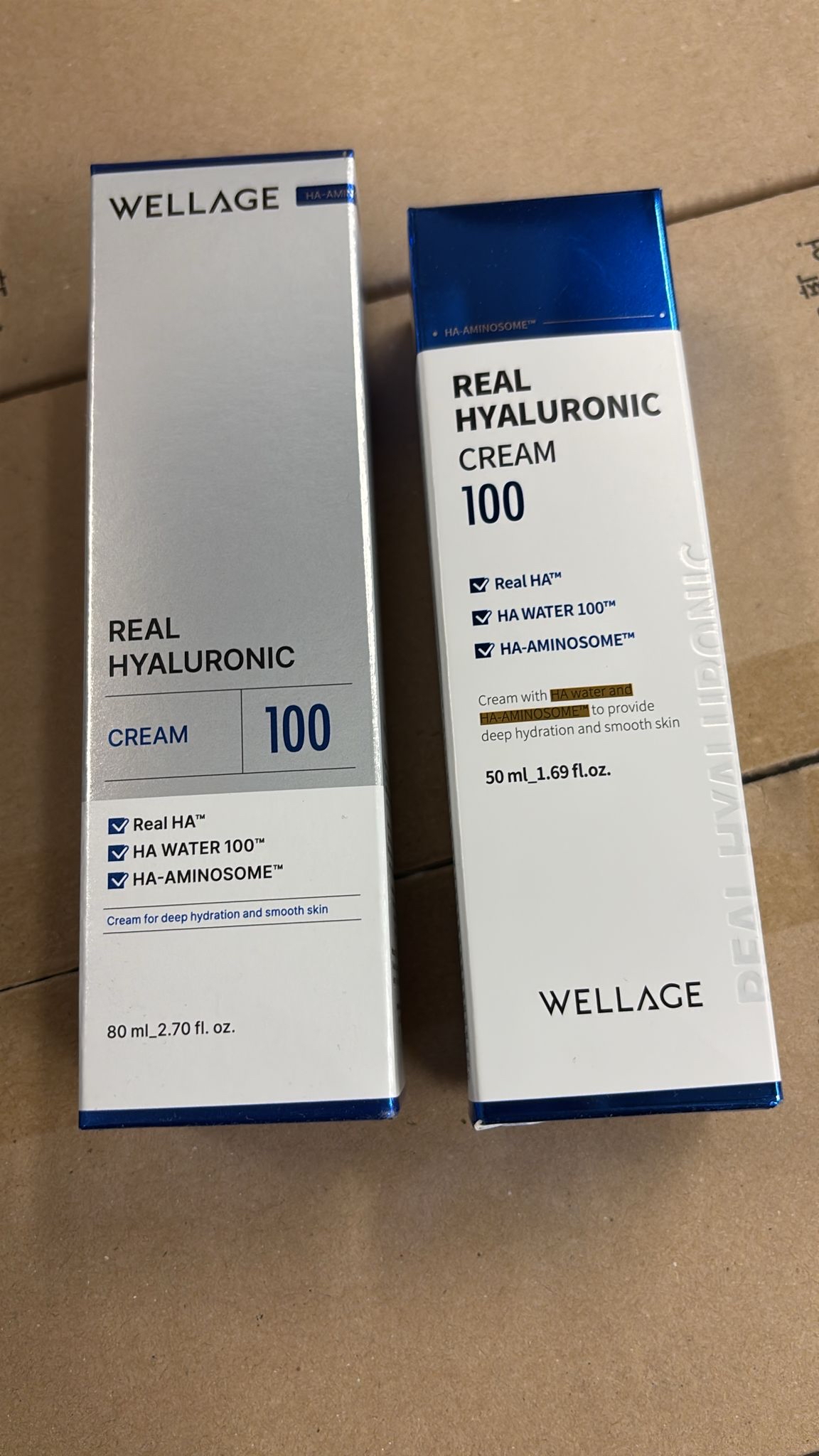 Wellage 100%純透明質酸保濕面霜