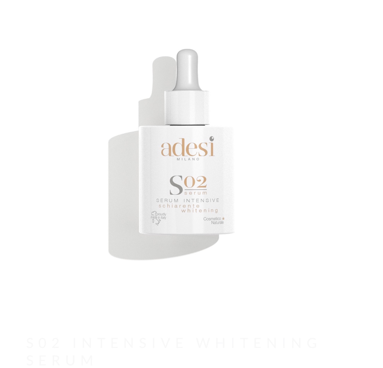 S02 50ml強效美白精華 adesi 意大利🇮🇹貴婦級天然有機品牌【於直播優惠期內購買 S01抗痘平衡精華/ S02 強效美白精華／C01  24小時抗老緊緻面霜 / C02 天然美白乳霜/ C04 防曬SPF50】 即可用$100加購下列三款產品其中一款 , 購買一支可加購一支 ， 多買加購限額越多