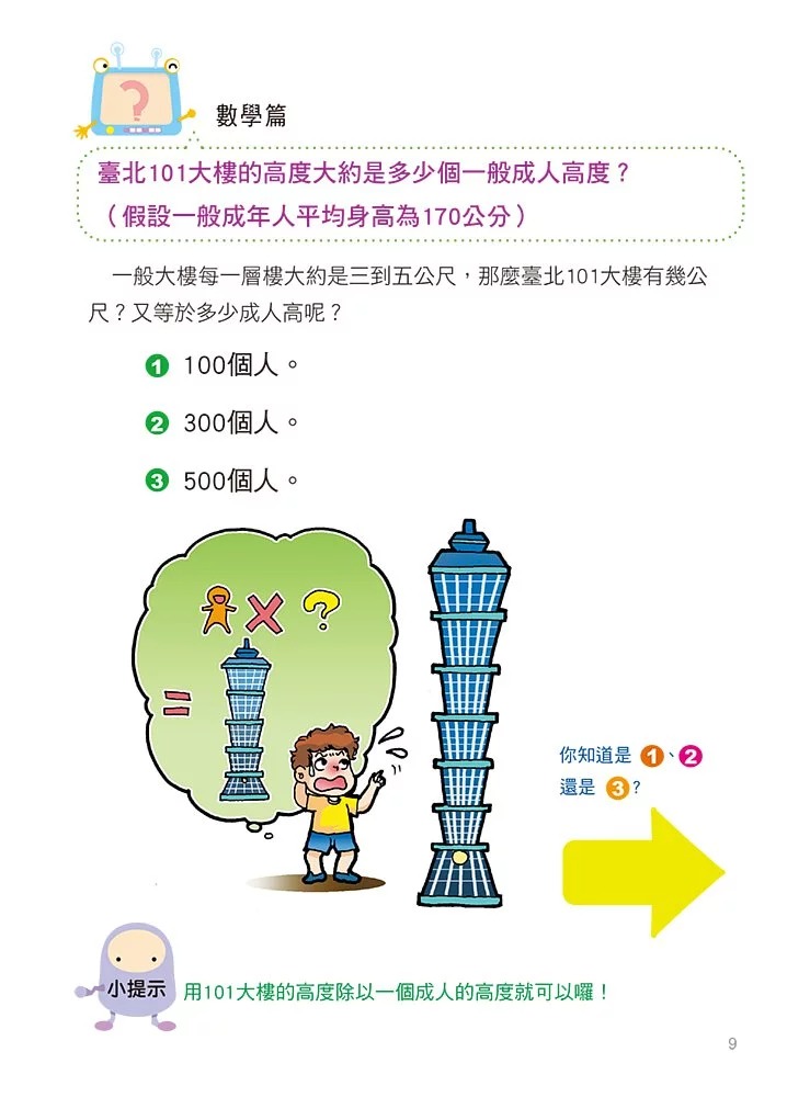 人類 挑戰知識王:有趣數學猜謎