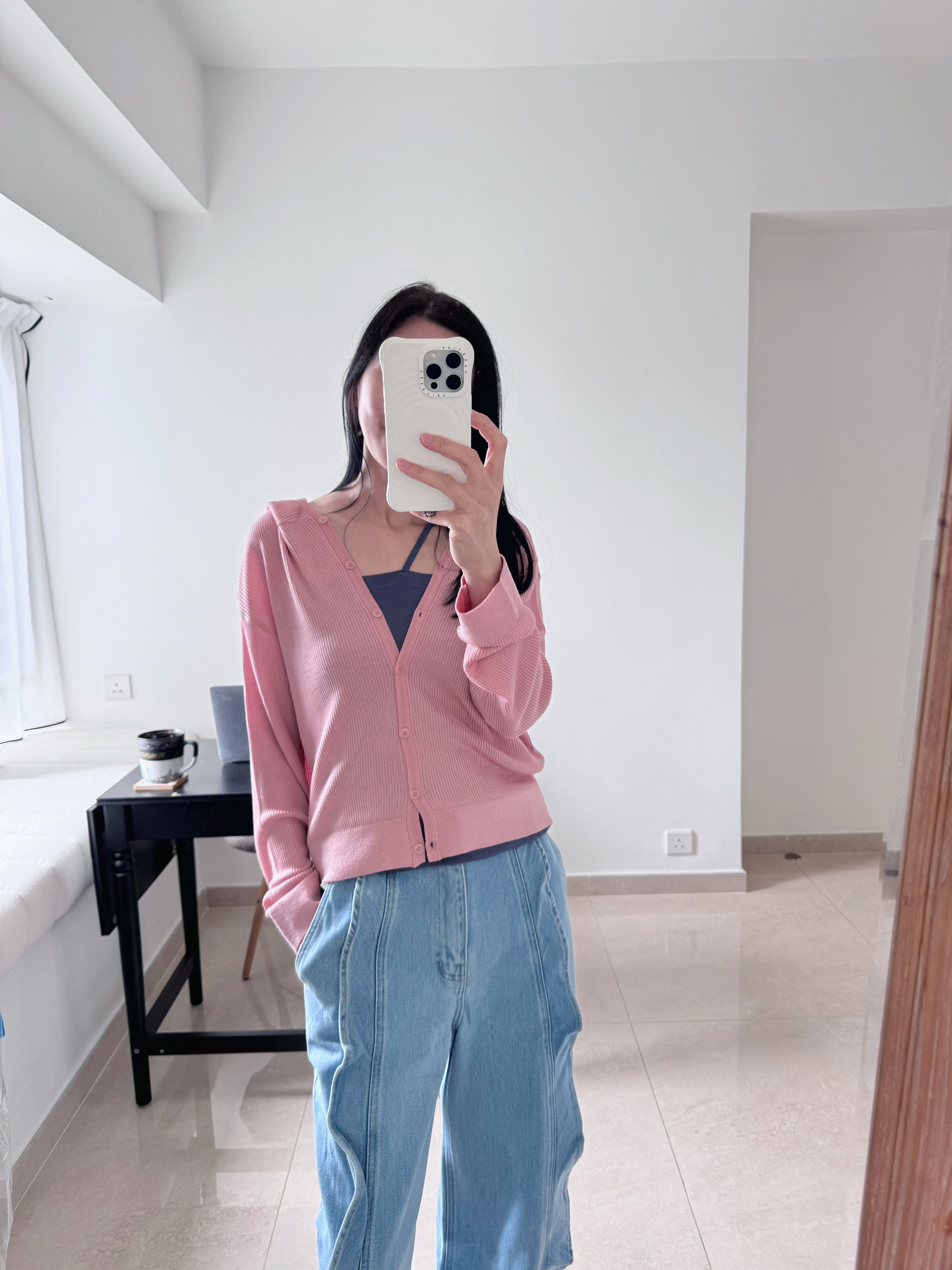 SET vacay cami top + hooded cardi 