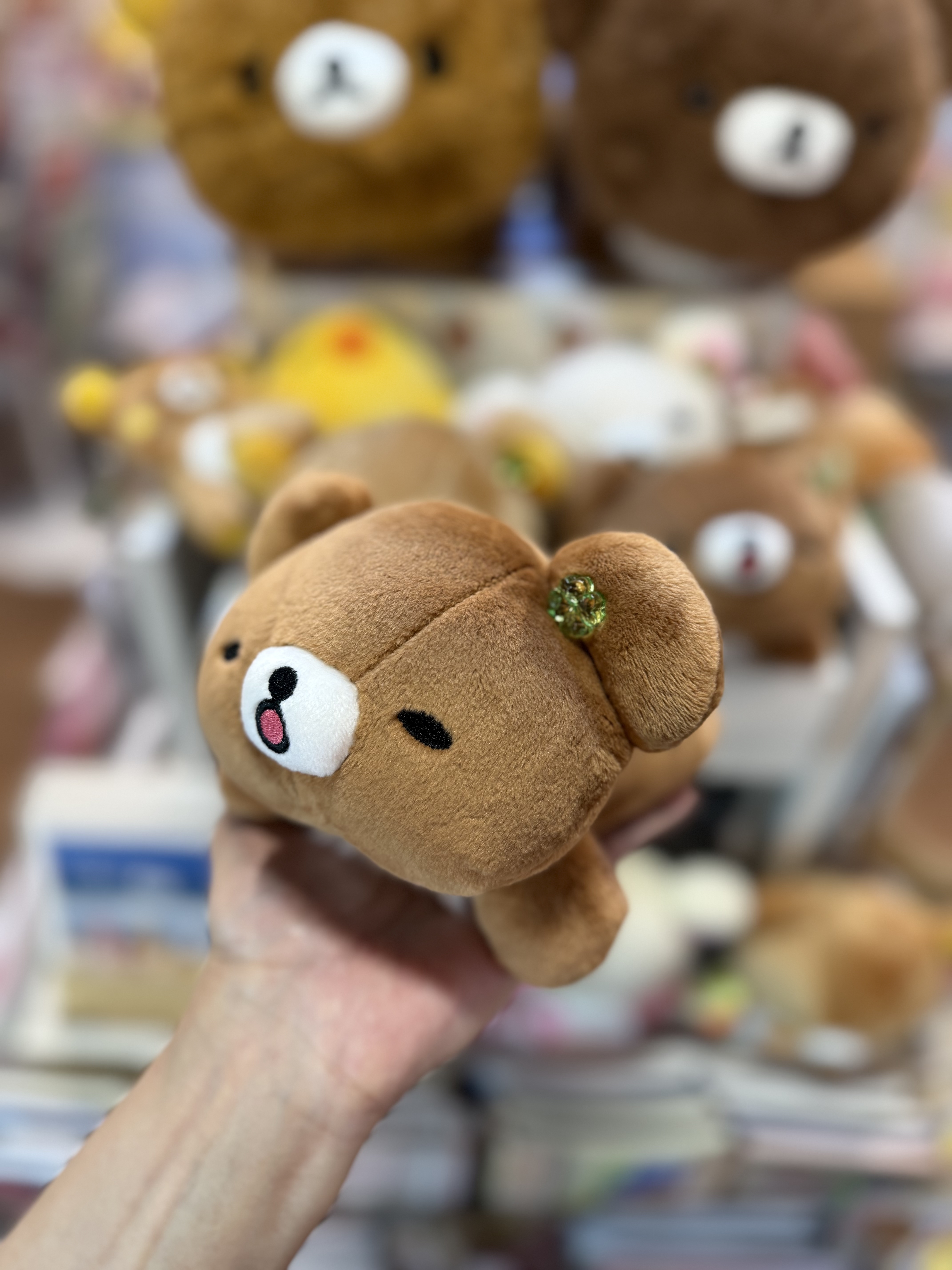 《現貨》全新小熊10週年紀念四葉草系列趴地公仔