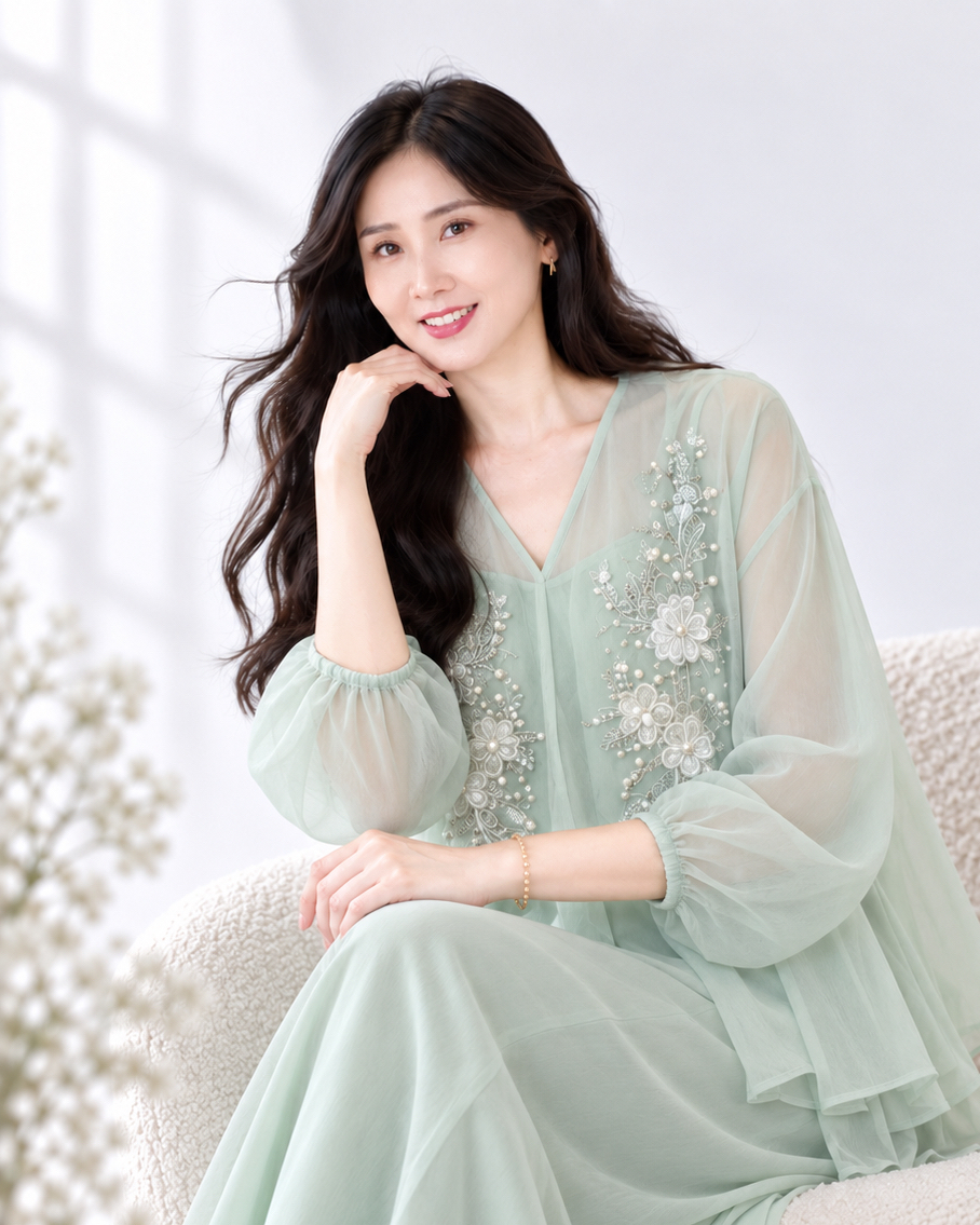 5154 Amara Elegance Maxi Dress