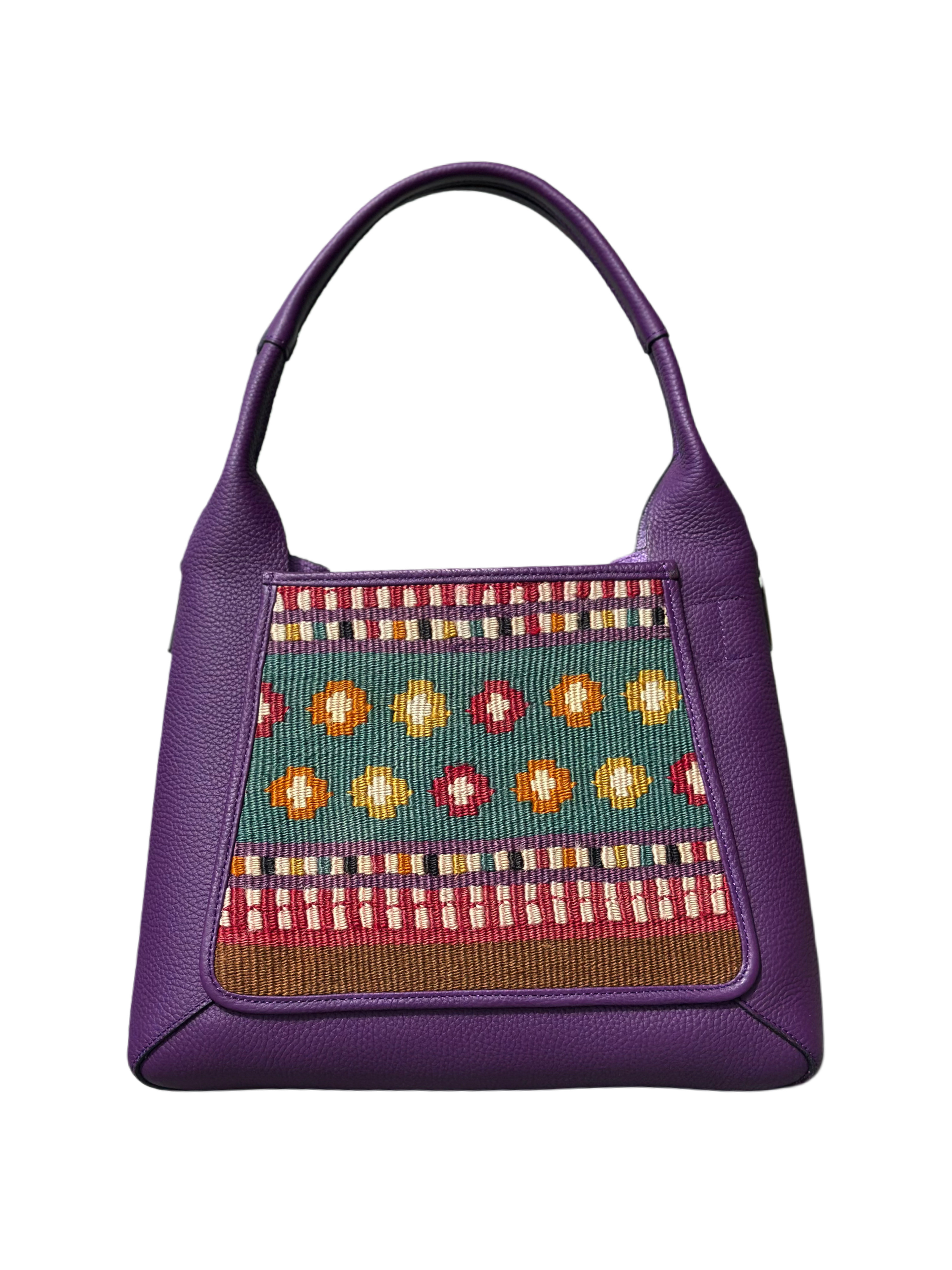 K2土耳其真皮地氈手袋(紫色）