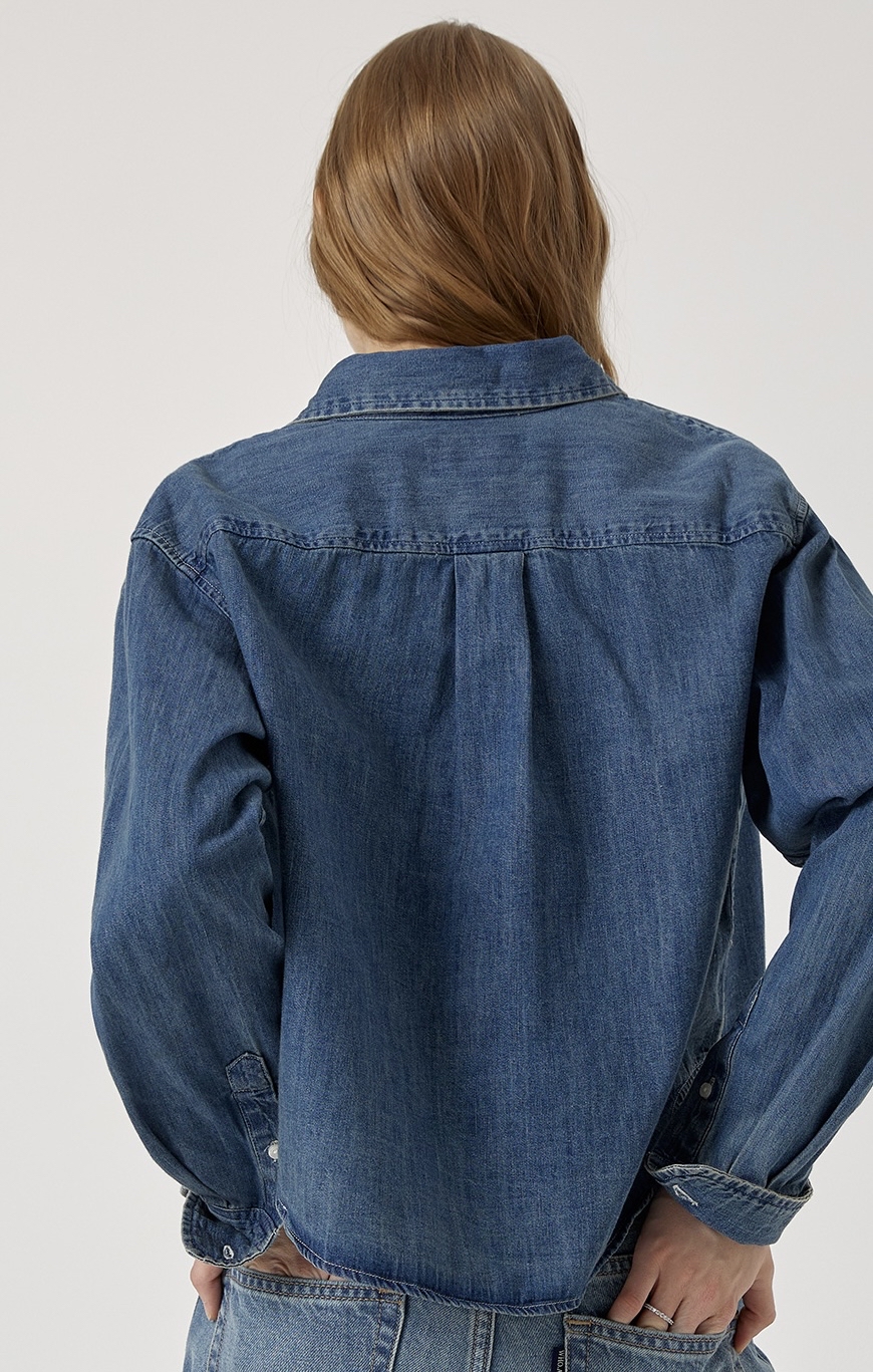 🇰🇷韓國Who A U夏季牛仔恤衫