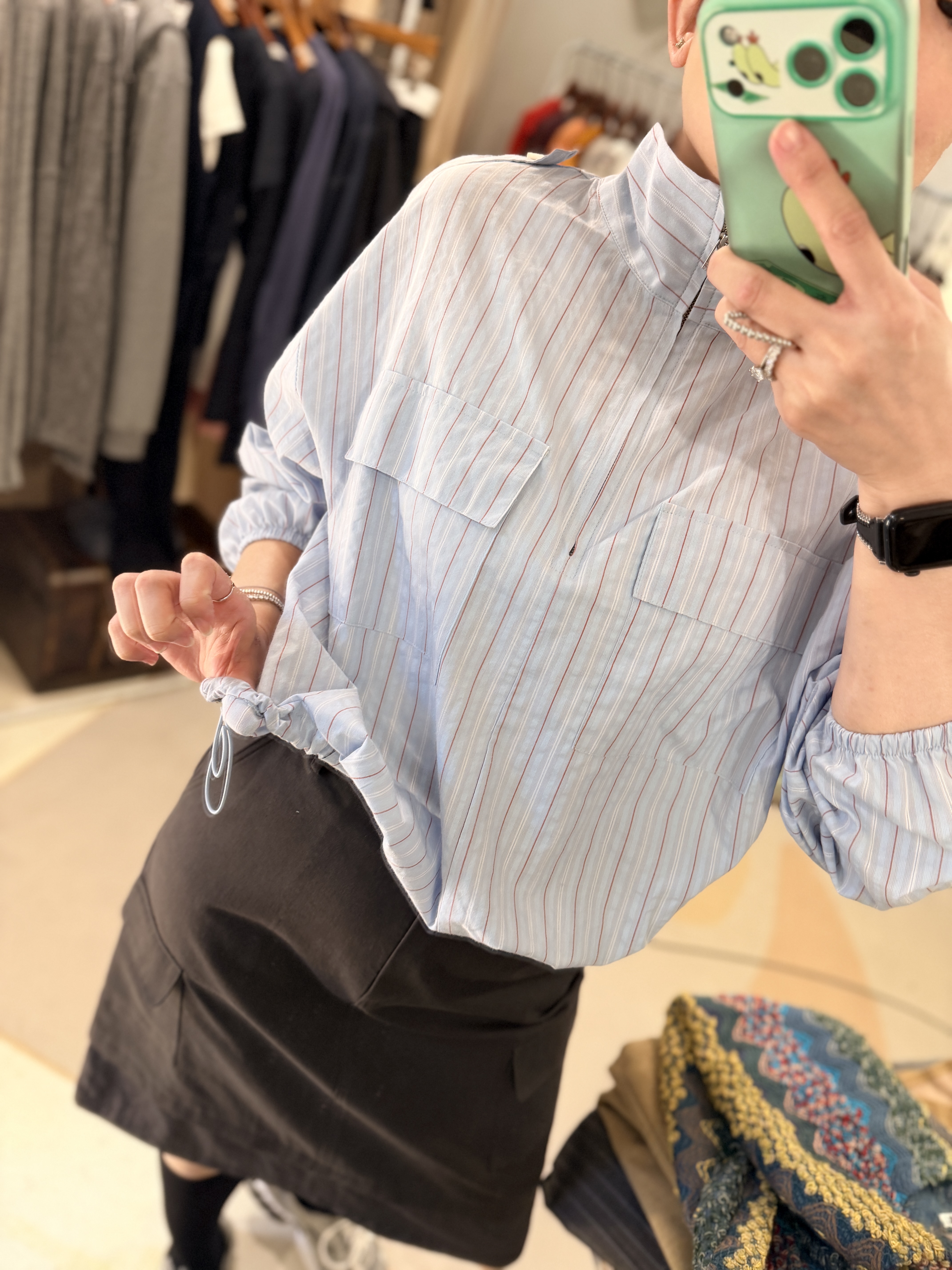 Zipper shirt