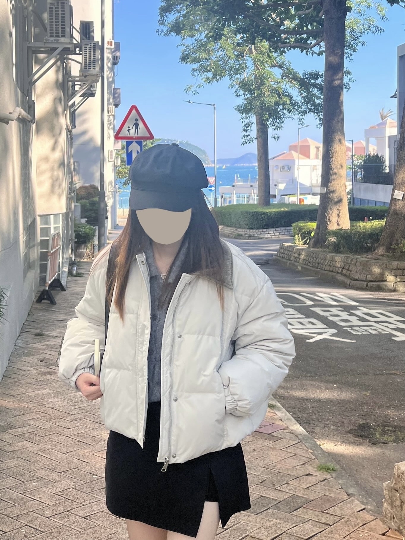 QQ雲朵燈芯絨反領外套 現貨