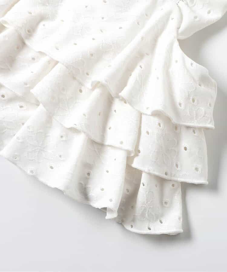 🇯🇵預訂 日本直送🇯🇵Apres les cours兩色多層蕾絲荷葉邊分體泳衣