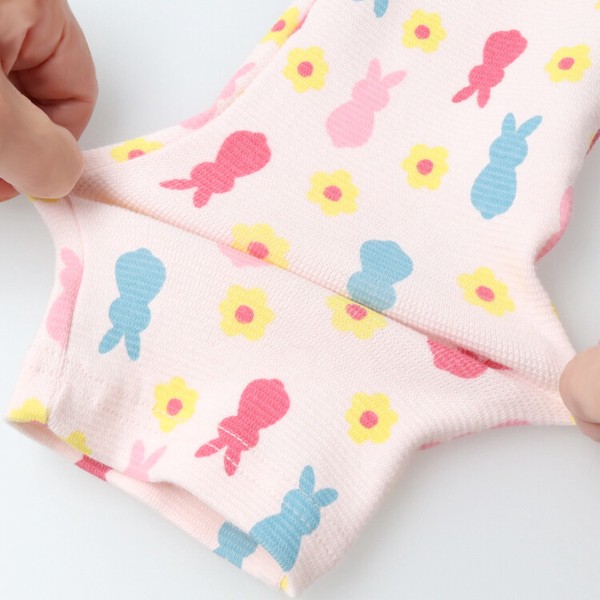 🆕【⭐訂購⭐】 🇯🇵日本直送🌀兔子印花圖案 #彈性九分褲［2款選］🌀[ELBA-0035][260304]