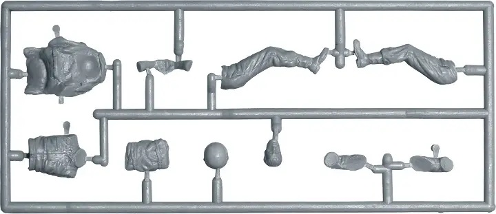 1/35 REST & FIGHTING. U.S. SOLDIERS w/WLA MOTORCYCLES