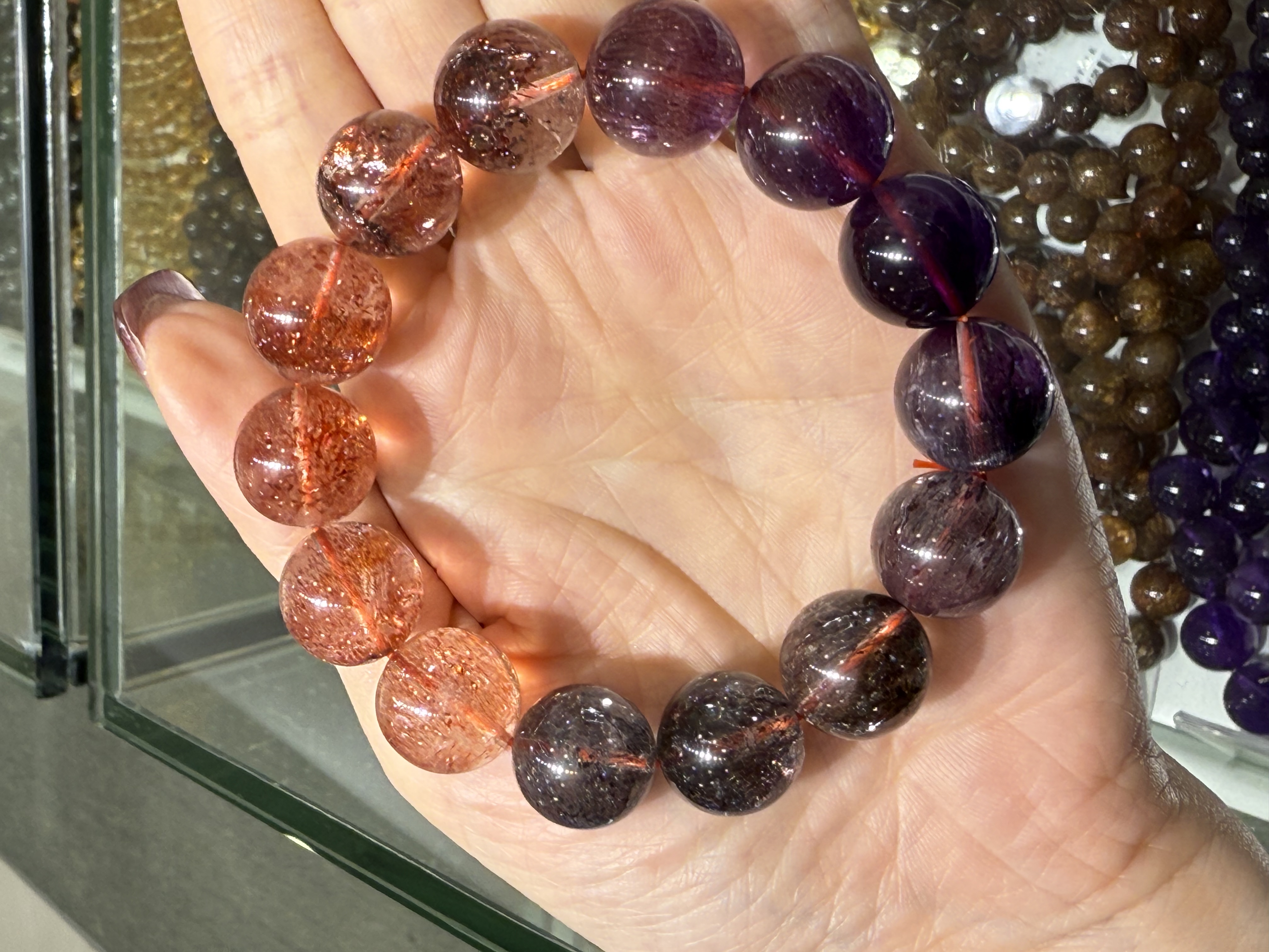 高品質彩超七手串