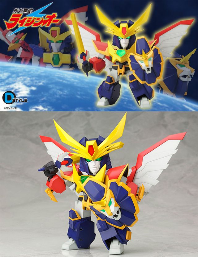 行版) 壽屋Kotobukiya D-Style 絕對無敵獅人鳳Raijin-Oh 模型(再版