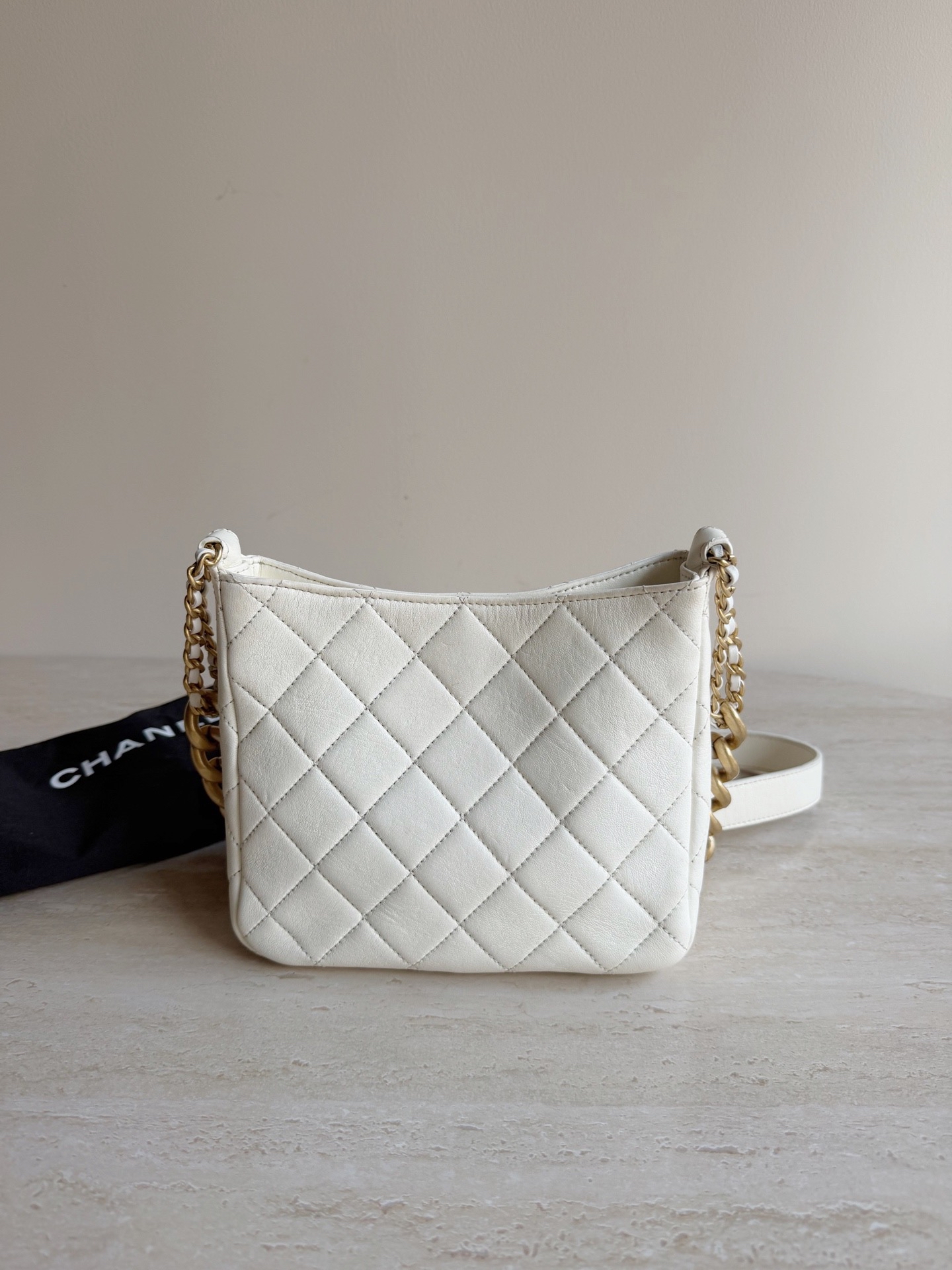 【預訂貨品】Chanel 22p 白色 Hobo⭐️ 芯片款