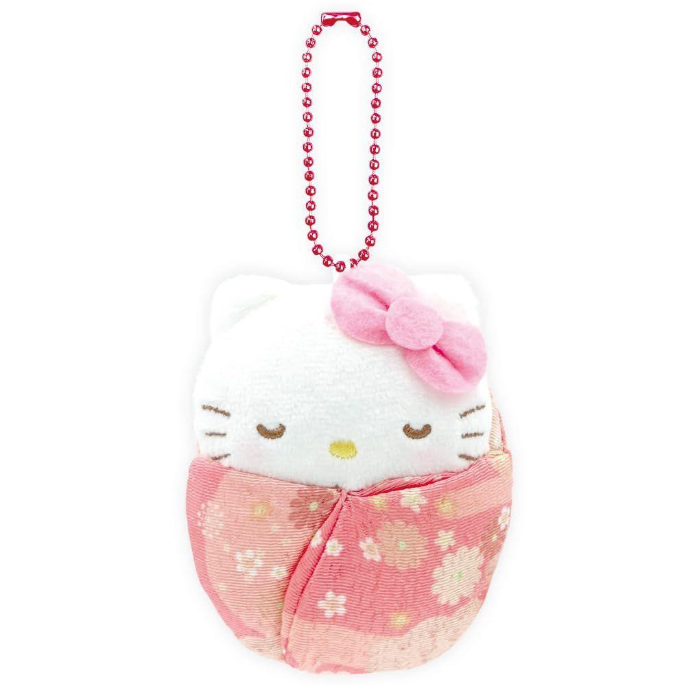 Sanrio - 公仔掛飾 (和式嬰兒Hello Kitty款)