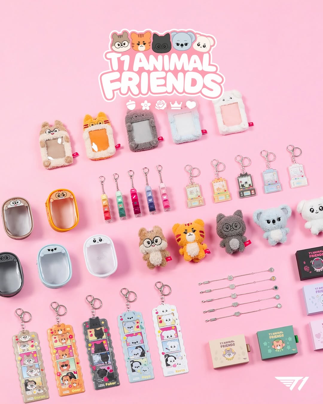 [ 韓國電競 ]  T1 Animal Friends 系列 2026