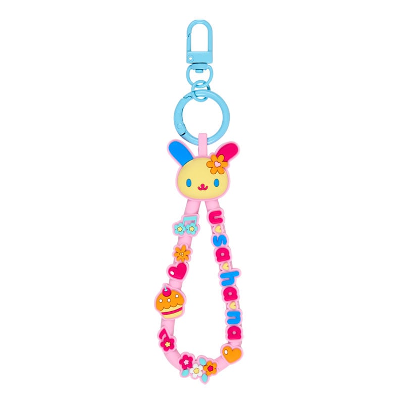 現貨｜Sanrio Usahana 彩耳兔 日版 橡膠繩 鎖匙扣 (82943-9)