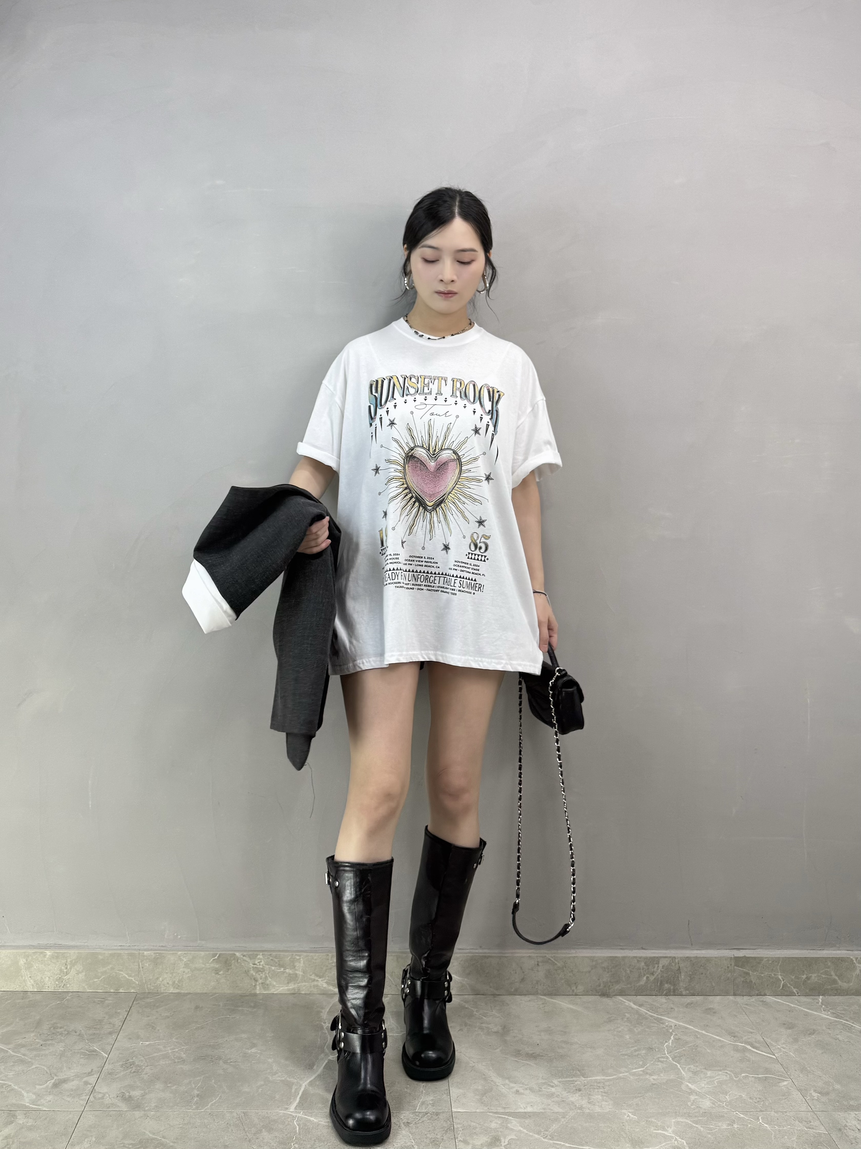 A13 彩心Print Tee