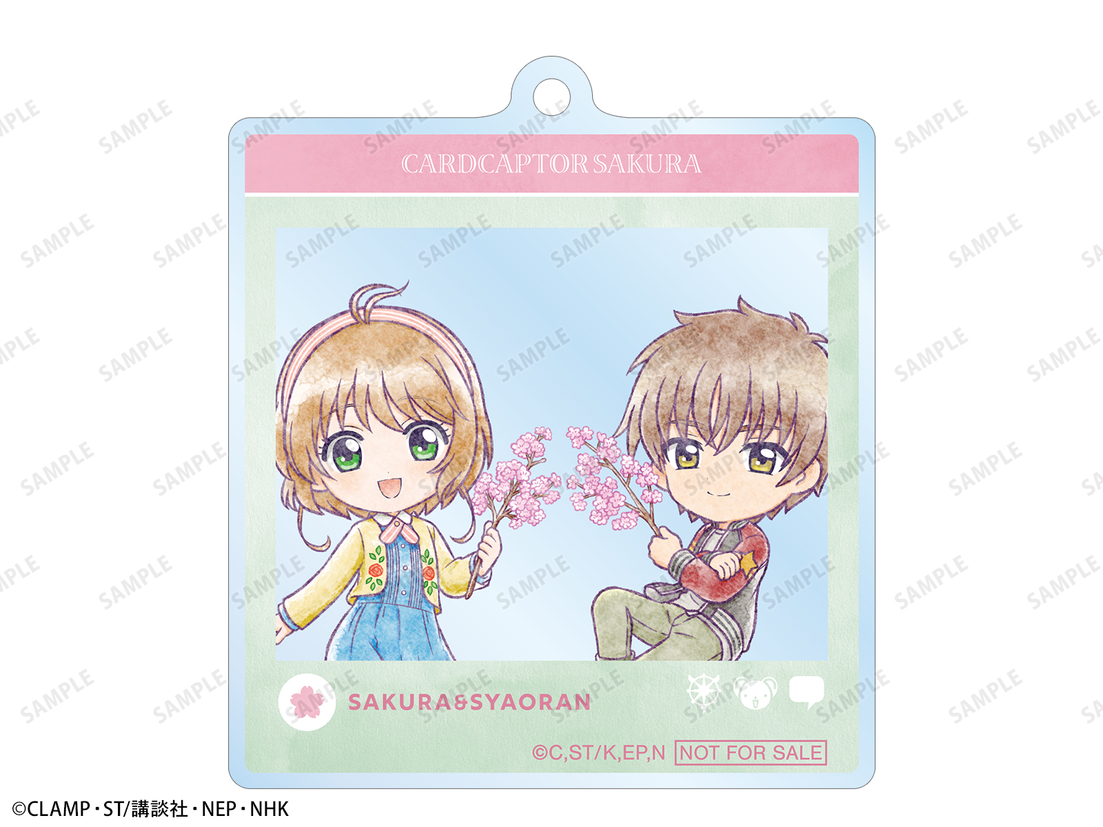 《Pre-Order》Acrylic Keychain Chibi Character Ver.｜JR東日本 X CCS Spring Trip to Kyoto 小櫻的京都春遊 (26SK34-P）