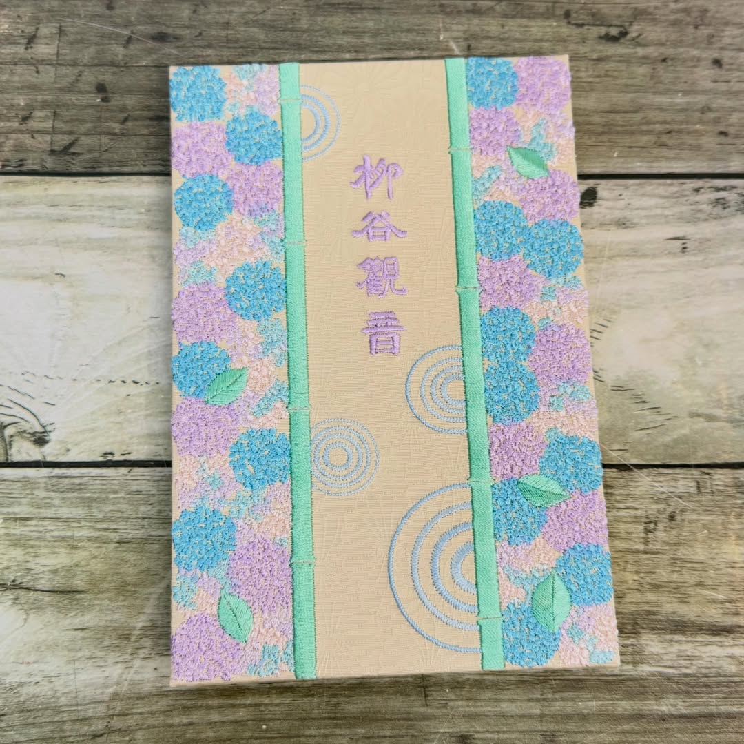 《Pre-Order》柳谷觀音 楊谷寺 2026 刺繍御朱印帳