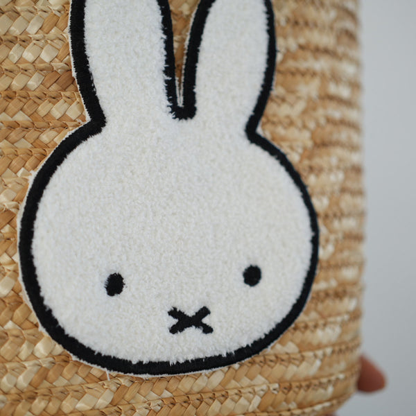 預購 miffy 2026 毛毛 草編籃子包