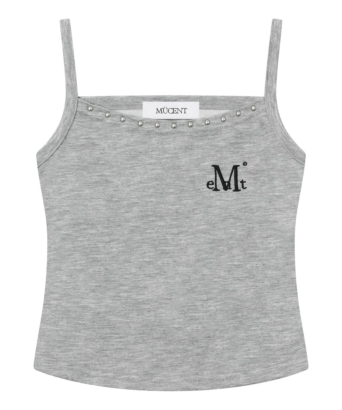 🇰🇷訂購｜MUCENT｜Mano Back Cross Leather Patch Sleeveless Nashi 2色 