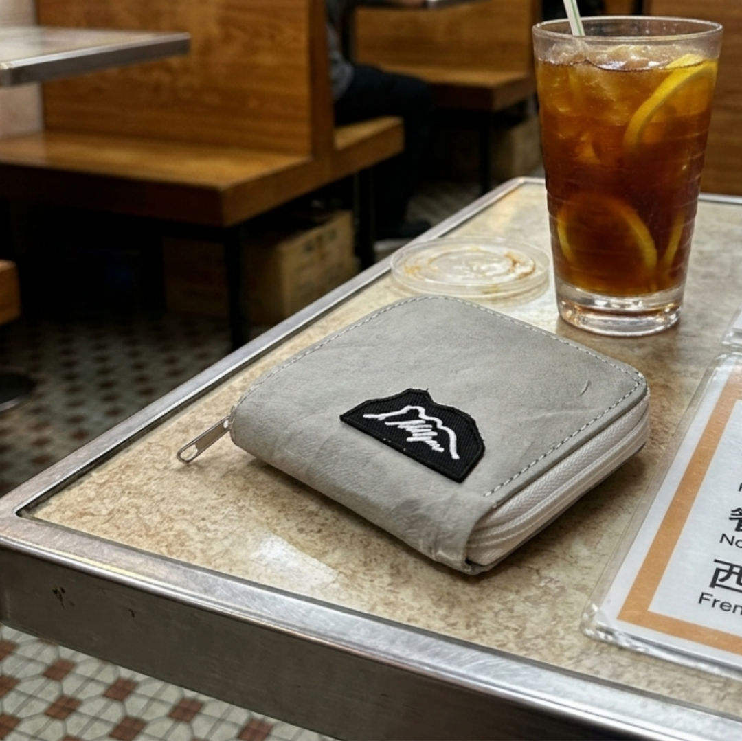 洗水牛皮散銀包